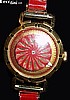 Red & Gold Cocktail Watch