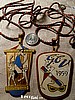 SOLD Pair of 1959 Carnival Medallion Necklaces, Mainz Germany