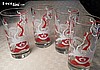 Hubert Harmon PoodleMania Christmas Glasses Set of 4