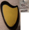 Poul Warmind Boomerang Brooch Sterling Enamel - Yellow