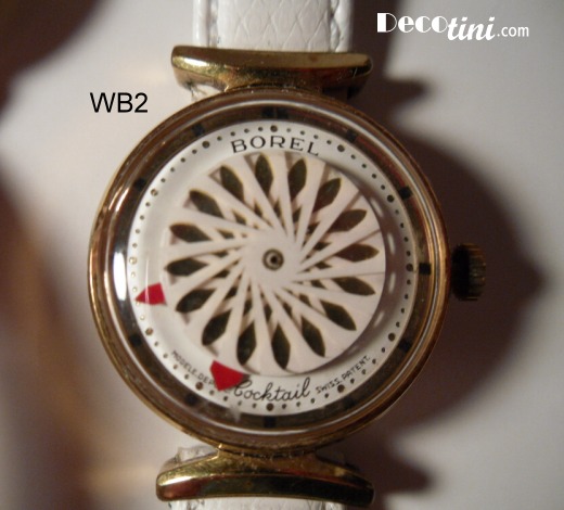 White Borel Cocktail Watch #WB2 
