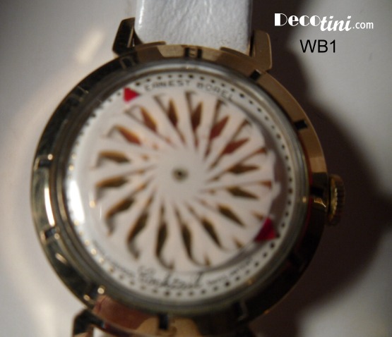 White Borel Cocktail Watch #WB1 