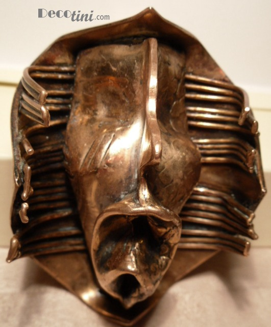 Wearable Art Bronze Sculpture "Angst" SOLD