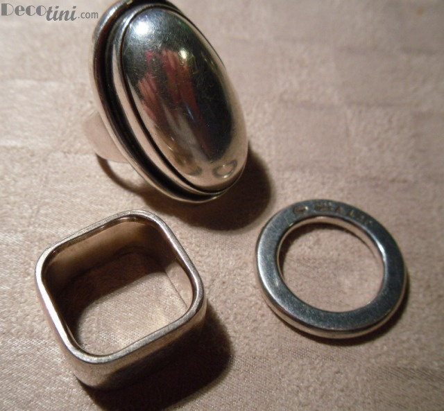 SOLD Georg Jensen Ring #46 Old Larger Style.