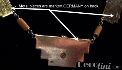 German Deco Necklace