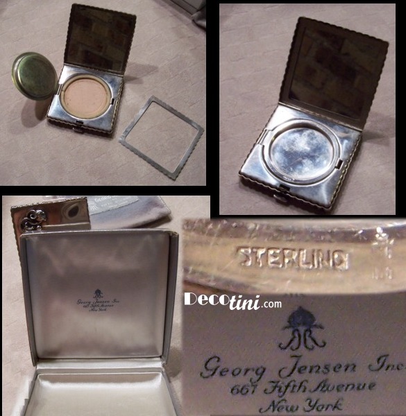 Sterling Silver Compact from Jensen Store