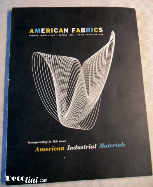 American Fabrics Magazine Issue #25 Spring 1953