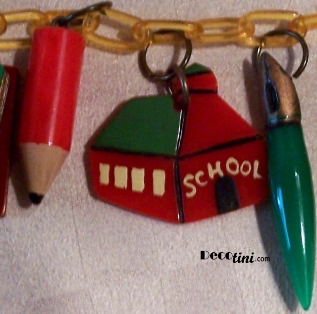 Martha Sleeper Inspired School House Necklace SOLD