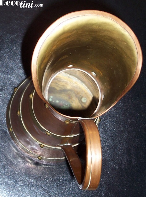 Hector Aguilar Copper & Brass Pitcher