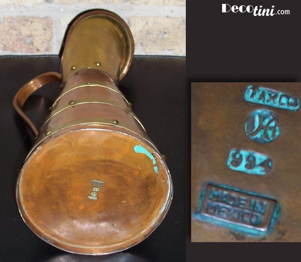 Hector Aguilar Copper & Brass Pitcher