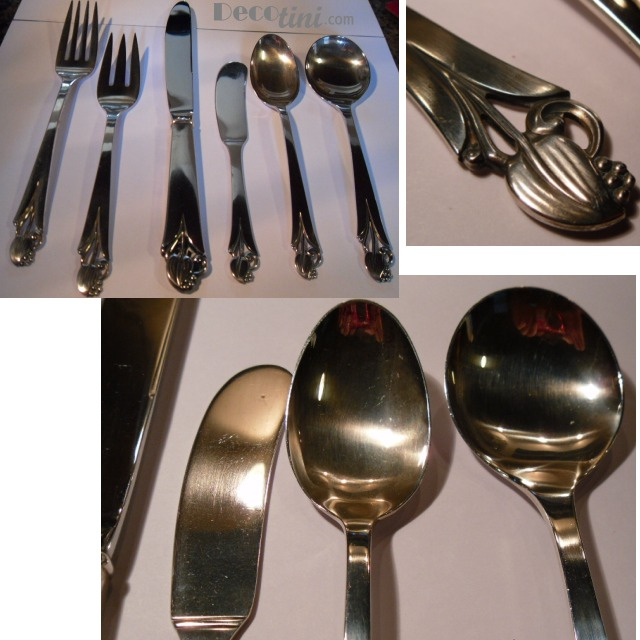 Frank Smith  Woodlily Silverware / Service for 4 (24 pieces)