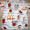 Sold Groovy Vintage McDonald's Uniform Smock Shirt 1970s 