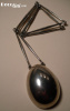 SOLD Astrid Fog for Jensen Egg Necklace 1970 Price upon request.