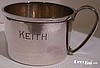 Kalo Sterling Baby Cup "Keith"