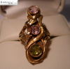 KALO 14K Gold Large Mother's Ring