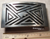 Antonio Pineda Large Crown Belt Buckle