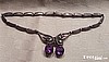 Margot de Taxco Double Drop Butterfly Necklace