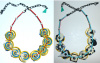 SOLD Reversible Necklace by Eve Kaplin Design. Late 1980s. Memphis, Kinetic Design.