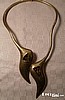 Fantastic Mid-Century Brass Neckring