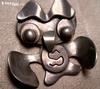 Sterling Modernist Owl  Pin Style of Sam Kramer