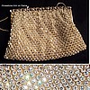 JOSEF Made in France Crystal Beaded Bag