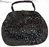 Gorgeous Olive Beaded Bag 1940s