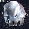 Rebajes Sterling Elephant Pin